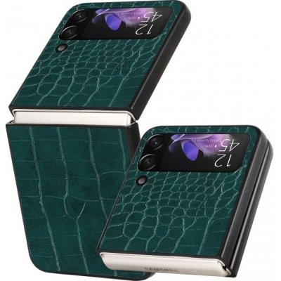 Pouzdro Pattern Case Zelené krokodél – Samsung Galaxy Z Flip 4