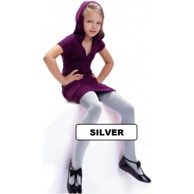 Dětské punčocháče Agatka 100 DEN silver – Sleviste.cz