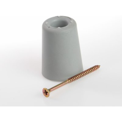 Texim Zarážka dveří se šroubem výška 50 mm ŠEDÁ Trelleborg – Hledejceny.cz