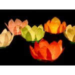 PARTYDECO PLOVOUCÍ LAMPION ŠTĚSTÍ PŘÁNÍ Svatba Valentýn 1 ks – Zboží Dáma