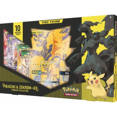 Pokémon TCG Premium Collection Pikachu & Zekrom GX – Zboží Dáma