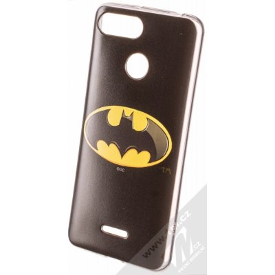 Pouzdro DC Comics Batman 023 TPU ochranné silikonové s motivem Xiaomi Redmi 6 černé – Zboží Mobilmania