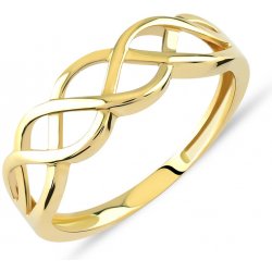 Lillian Vassago Ladný celozlatý prsten LLV85 GR027