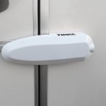 Thule Universal Lock - Přídavný zámek dveří nástavby bílý – Sleviste.cz