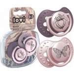 LOVI silikon dynamický Botanic růžová 2 ks – Zboží Dáma