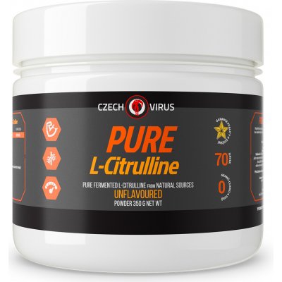 Czech Virus Pure L-Citrulline 350 g – Hledejceny.cz