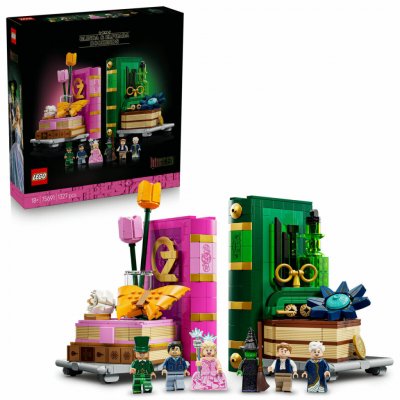 LEGO® Wicked 75691 Knižní zarážky: Glinda a Elphaba – Zboží Živě