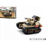 Sluban B0709 Army vojenský tank 182 ks – Zboží Dáma