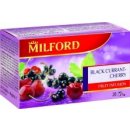 Milford Ovocný čaj černý rybíz třešeň 20 x 2,5 g