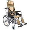 Invalidní vozík Timago Invalidní vozík polohovací ALH008 42cm, barva hnědo-béžová, nosnost 100kg