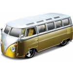 Bburago Plus Volkswagen Van Samba modrá bílá 1:32 – Sleviste.cz
