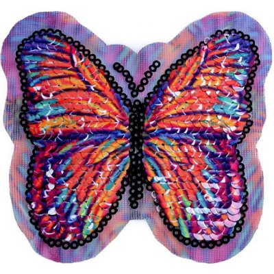 aplikace - motýl multicolor barva: oranžová – Zboží Mobilmania