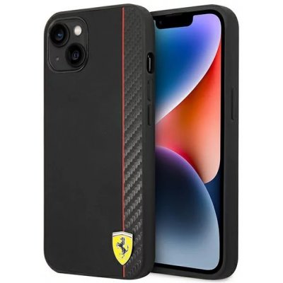 Pouzdro Ferrari iPhone 14 Plus Carbon černé – Zboží Mobilmania