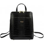 MiaMore Dámský kožený batoh černý 6 l – Sleviste.cz