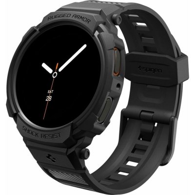 Spigen Rugged Armor Pro Matte Black Samsung Galaxy Watch 8 (40mm) ACS10005 – Zboží Živě