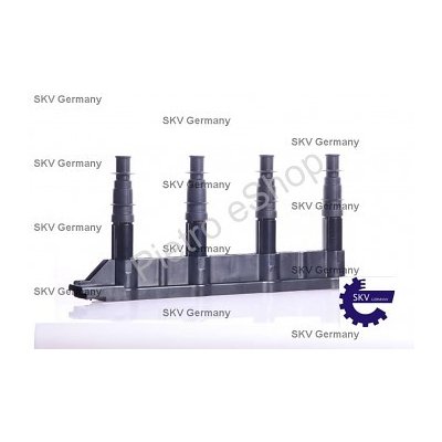 SKV Zapalovací cívka PEUGEOT 206 207 307 1007 1.4 16V | Zboží Auto