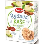 Emco Rýžová kaše jablko skořice 3 x 45 g – Zboží Dáma