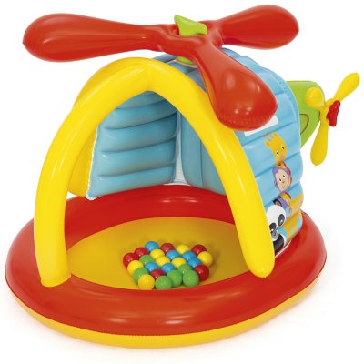 Bestway 93538 hrací centrum helikoptéra s míčky Fisher Price