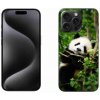 Pouzdro a kryt na mobilní telefon Apple mmCase Gelové iPhone 15 Pro Max - panda