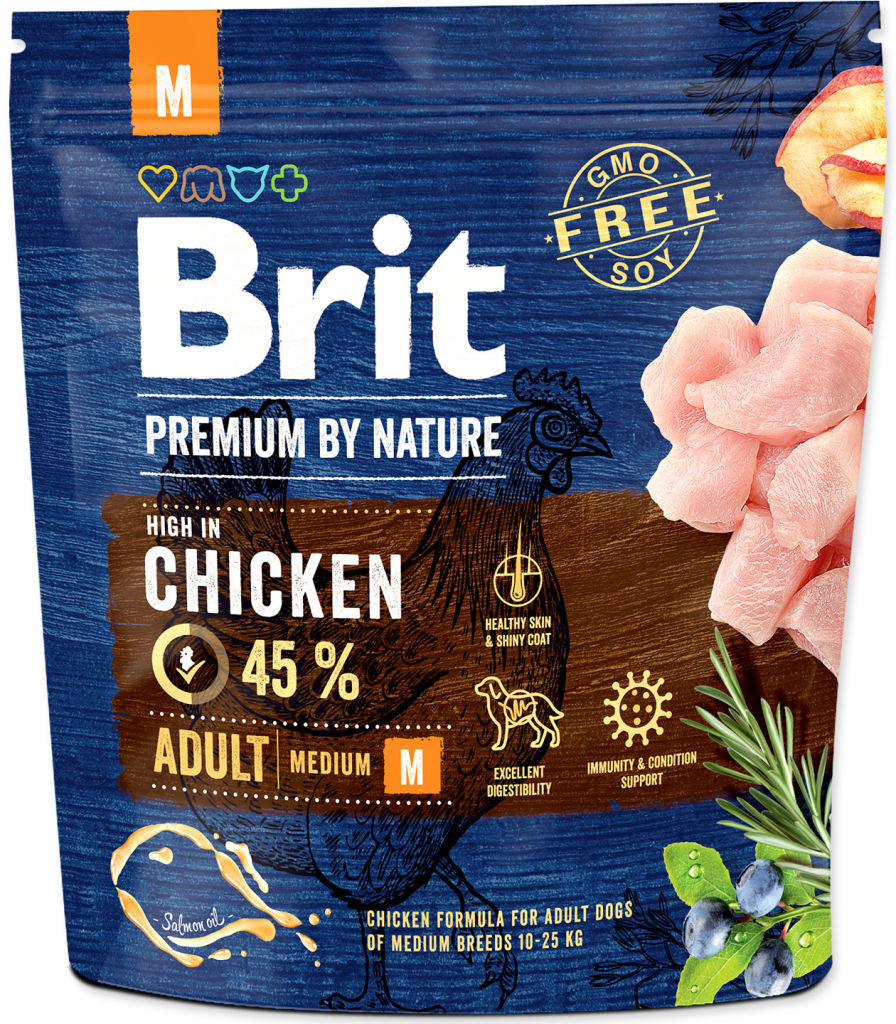 Brit Premium by Nature Adult M 1 kg