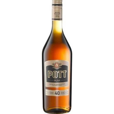 Pott Rum 40 1 l (holá láhev)