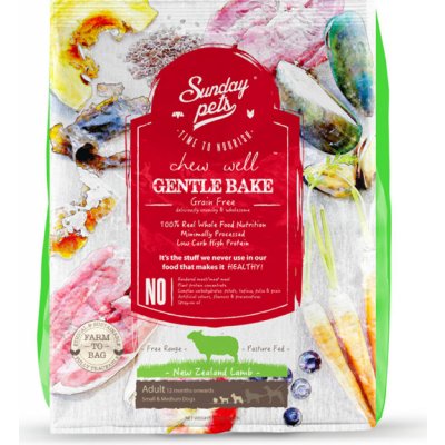 SundayPets Dog Gentle Bake Lamb Adult Small/Medium Breed 1,3kg – Zbozi.Blesk.cz