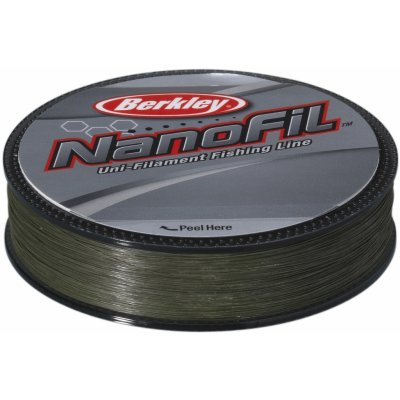 Berkley NANOFIL LV GREEN 125M 0,28mm – Zboží Mobilmania