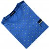 Pánské pyžamo C-lemon AH0 pánská bavlněná noční košile kr.rukáv sv.modrá