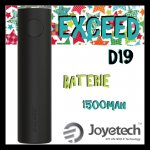 Joyetech Baterie Exceed D19 1500mAh Černá – Zboží Dáma
