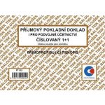 Baloušek Tisk PT032 Příjmový pokladní doklad PÚ číslovaný 1+1 – Zboží Dáma