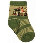 Kojenecké ponožky Jeřáb zelená