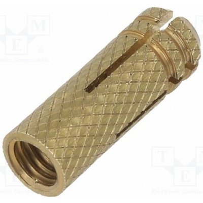 FISCHER 26425 Plastic anchor; without screw; M5x20; brass; 100pcs; 7mm – Hledejceny.cz