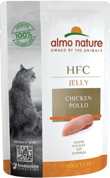 Almo Nature HFC Jelly Kuřecí prsa v želé 24 x 55 g