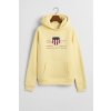 Dětská mikina Gant Archive Shield Hoodie Dusty Light Yellow