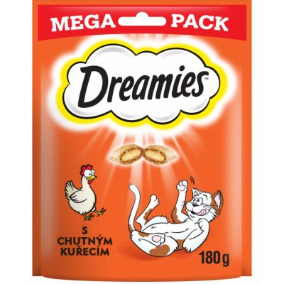 Dreamies kočka pochoutka Mega Pack kuřecí 180 g – Hledejceny.cz