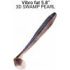 Návnada a nástraha Crazy Fish Vibro Fat 15 cm 3D Swamp pearl 3 ks