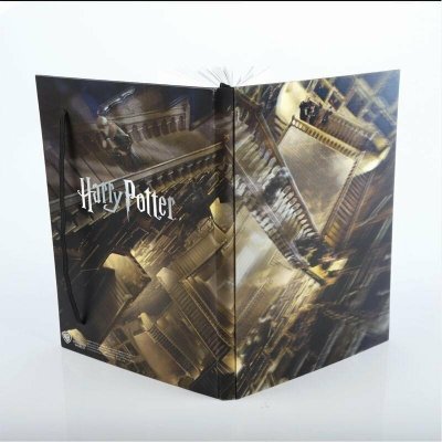 Harry Potter 3D Zápisník A5 - Magické schodište - ABYstyle – Hledejceny.cz