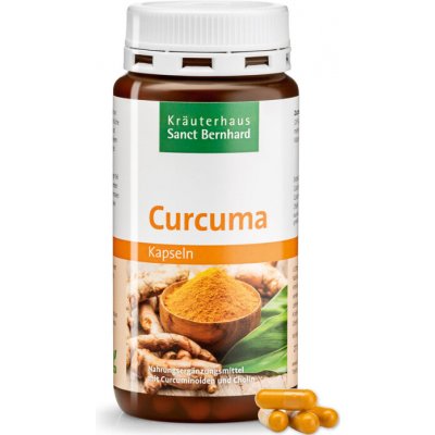 Sanct Bernhard Kurkuma Extrakt 180 mg kurkuminoidů 180 kapslí – Hledejceny.cz