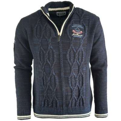 Carisma svetr pánský 7804 véčko tmavě modrá – Sleviste.cz