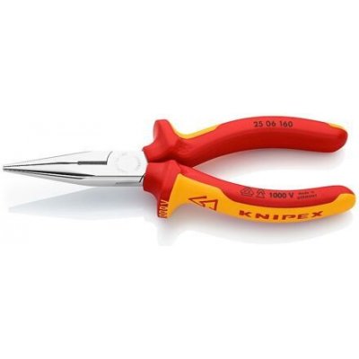 KNIPEX kleště půlkulaté 160mm pro radiotechniku, izolované 2506160 – Zboží Dáma