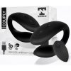 Vibrátor Tardenoche Couply Couple Toy with Remote Control Liquid Silicone Black