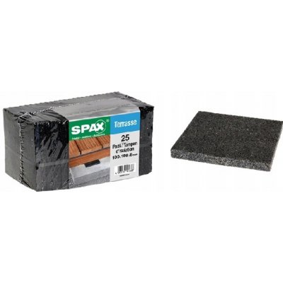 Spax Ochrana podlahy Pads 100 x 100 x 8 mm