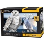 CubicFun 3D puzzle National Geograpic Sněžná sova 62 ks – Sleviste.cz