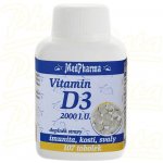 MedPharma Vitamin D3 2000 I.U., 107 tobolek – Hledejceny.cz