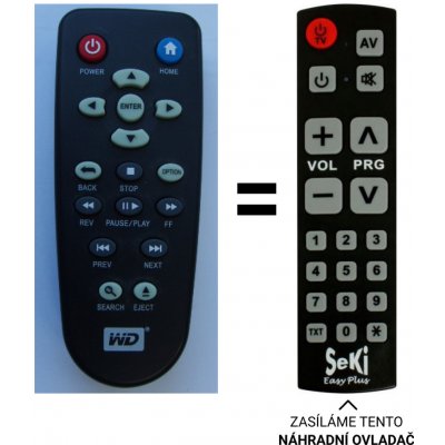 Dálkový ovladač Senior Western Digital WD HD Live – Hledejceny.cz