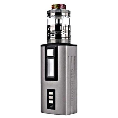 Steam Crave Hadron 220W Combo Kit with Aromamizer Ragnar RDTA Gunmetal – Zboží Mobilmania