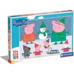 Clementoni MAXI Prasátko Peppa 23752 104 dílků – Hledejceny.cz