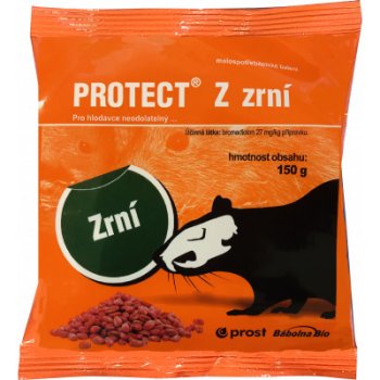 Prost Protect PG Zrní rodenticidní přípravek na hubení hlodavců sáček 150 g