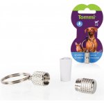 Tommi Adresář kovový stříbrný 2,5x1cm – Zboží Dáma