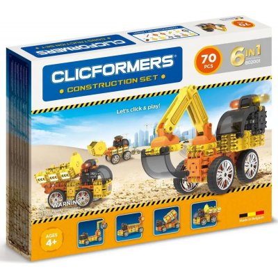 Clicformers Stavební auta – Zboží Mobilmania